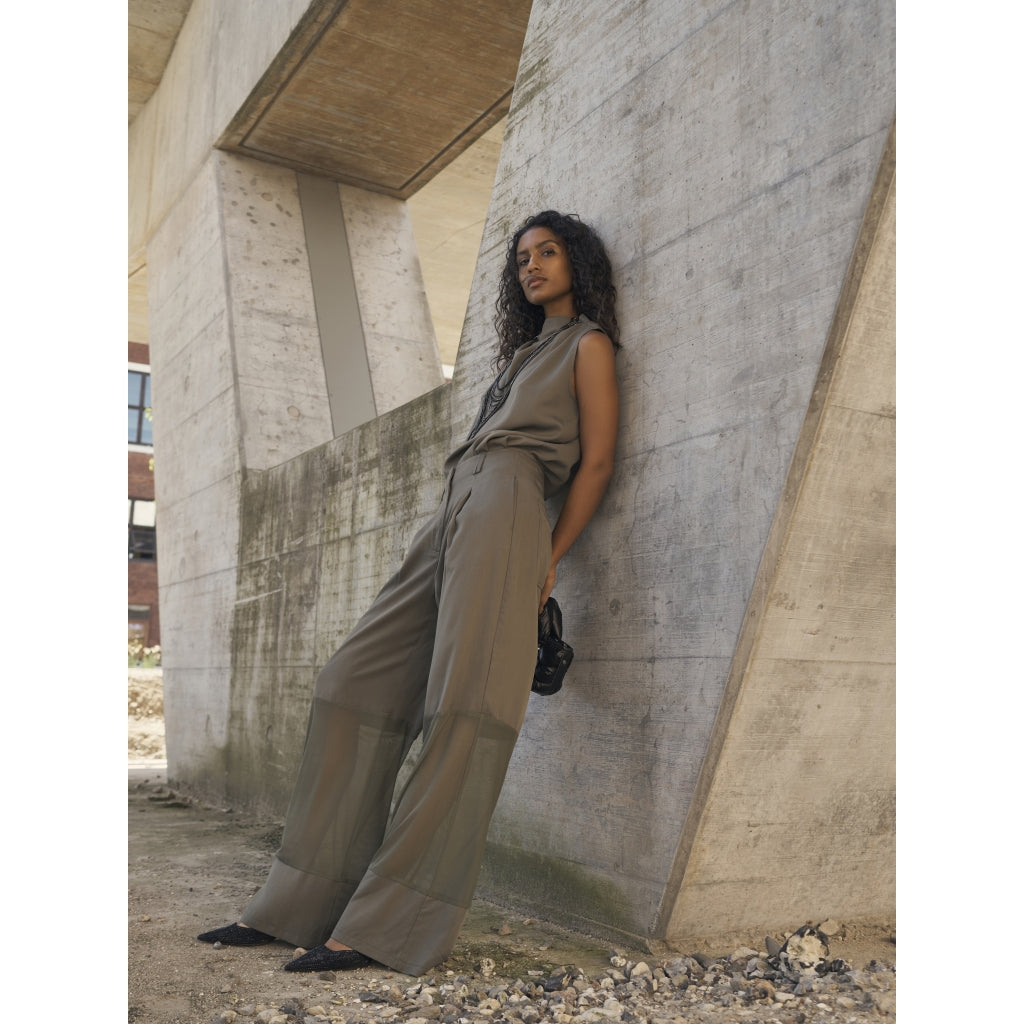 Yrja Mesh Panel Trousers