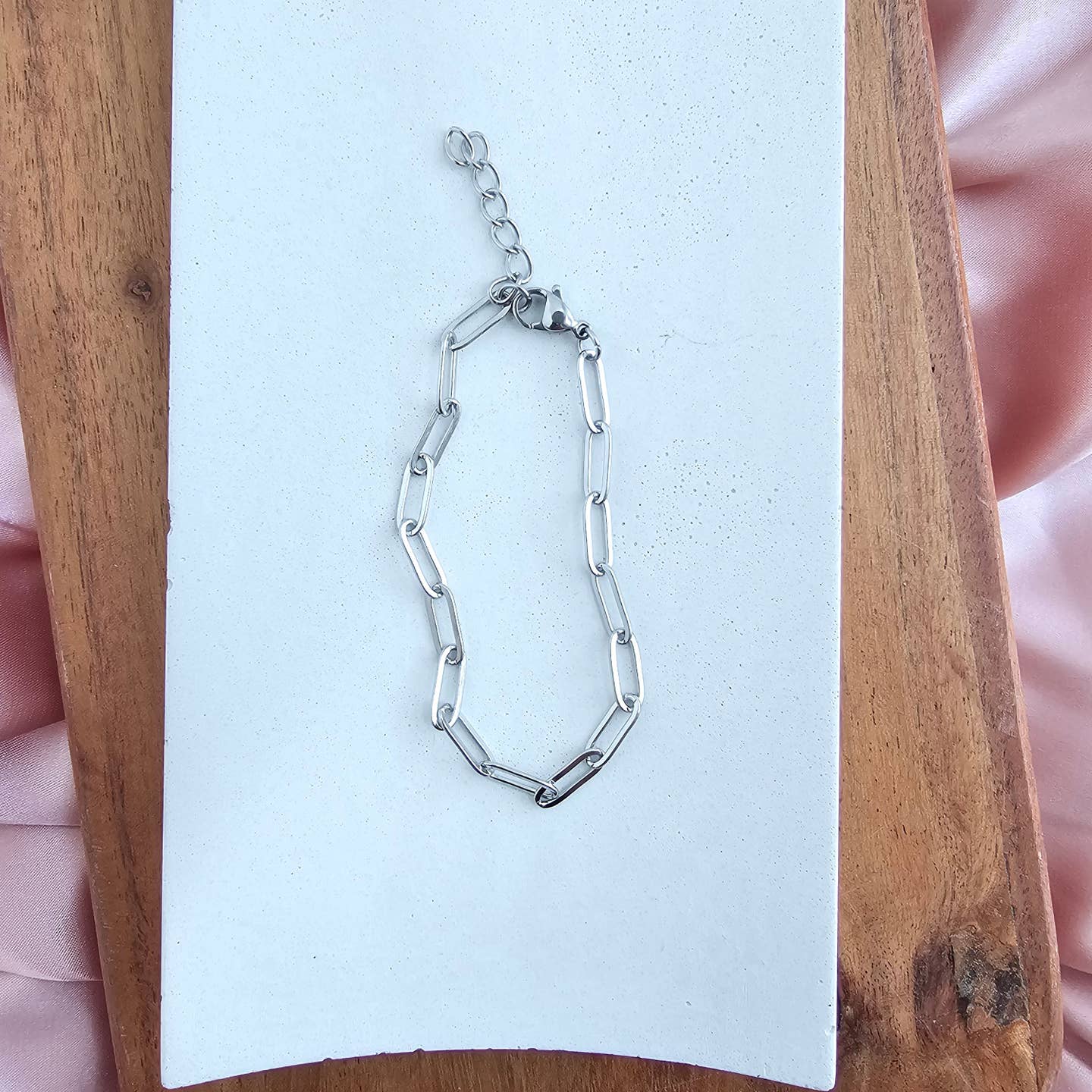 Luxe Paper Clip Bracelet