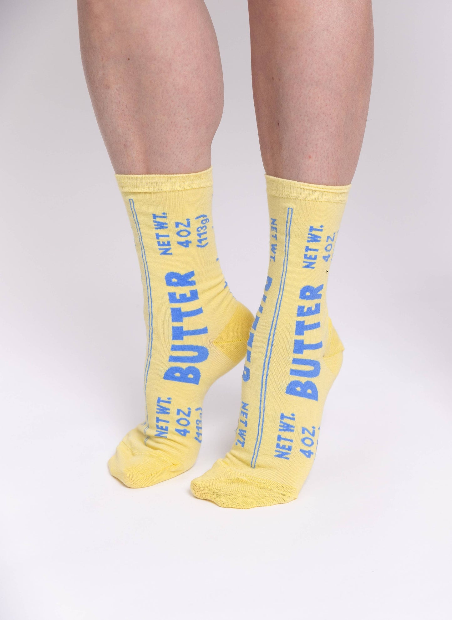 Butter Small Crew Socks