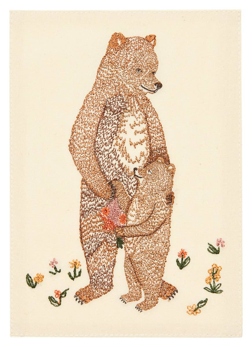 Mama Bear and Cub Card