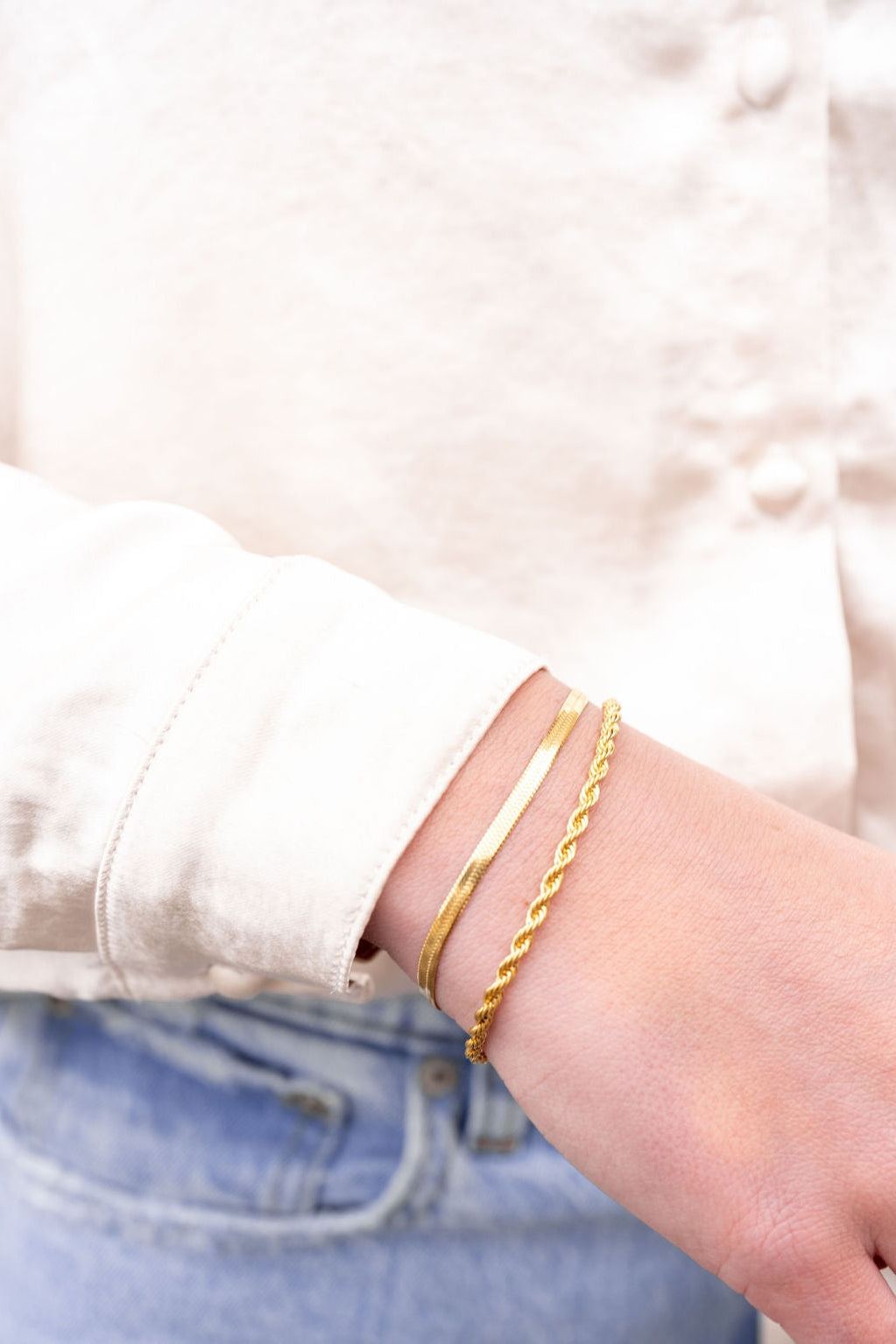 Luxe Herringbone Bracelet