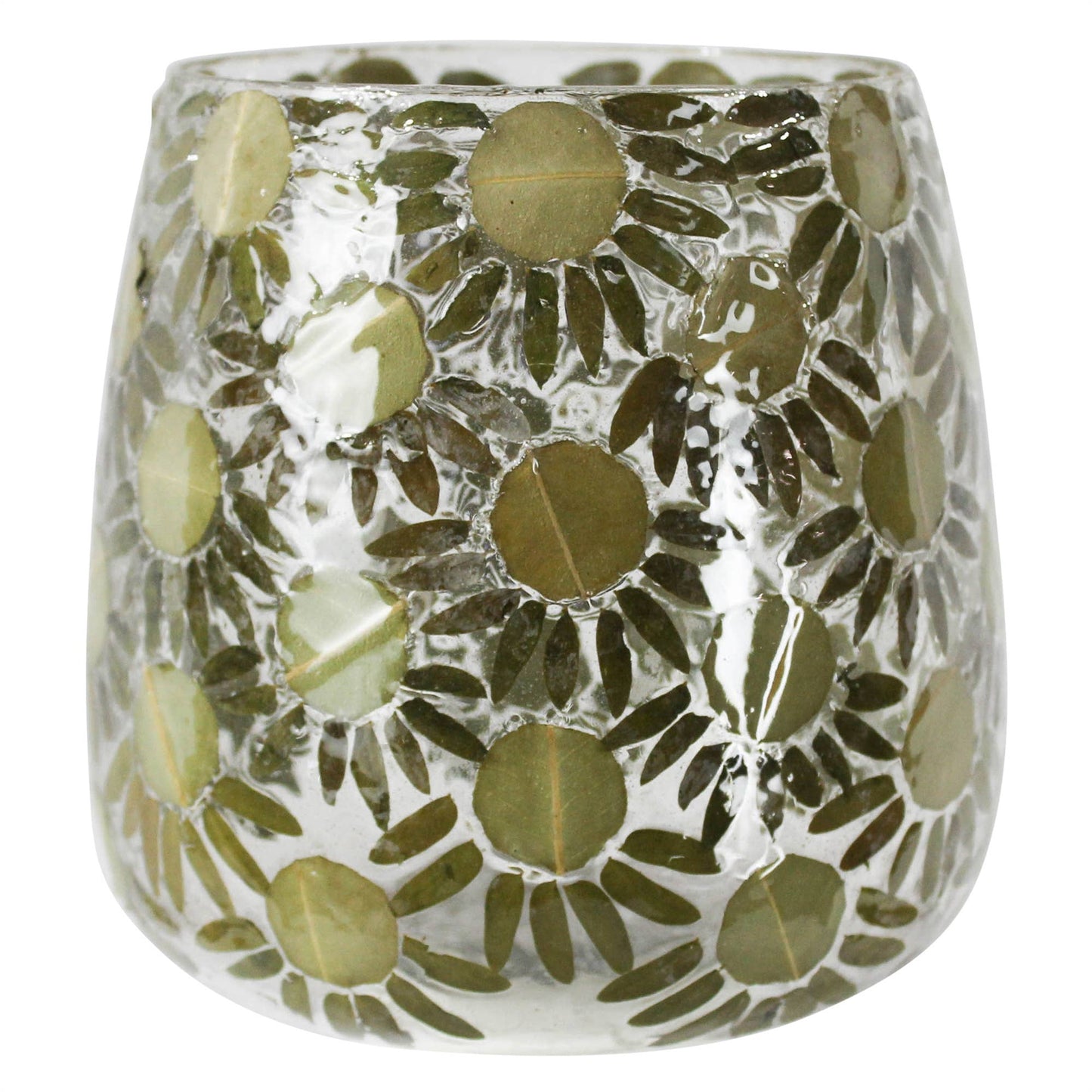 Enamel Leaf Pattern Hurricane
