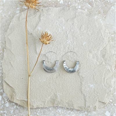 Yucca Crescent Earring
