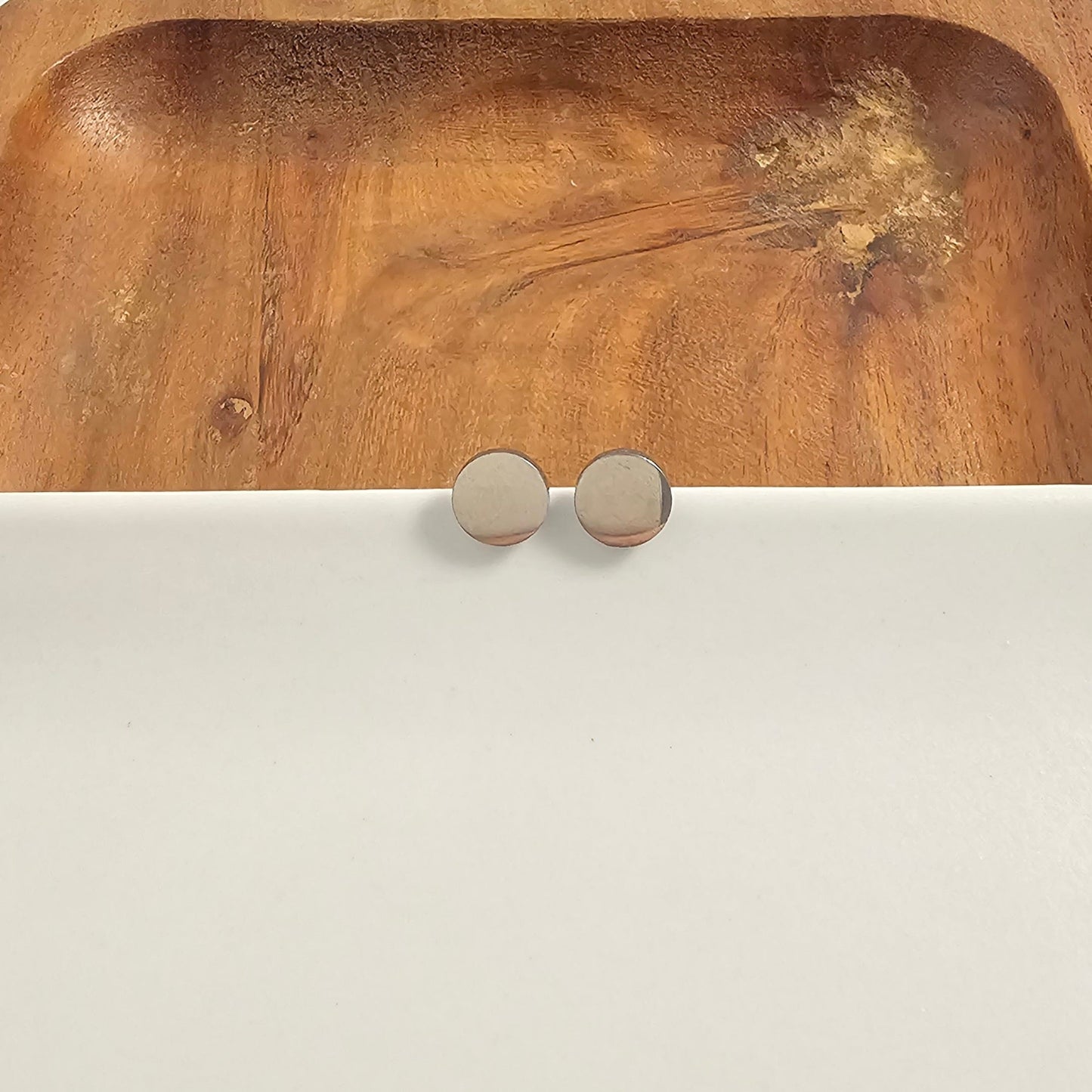 Luxe Circle Stud Earrings