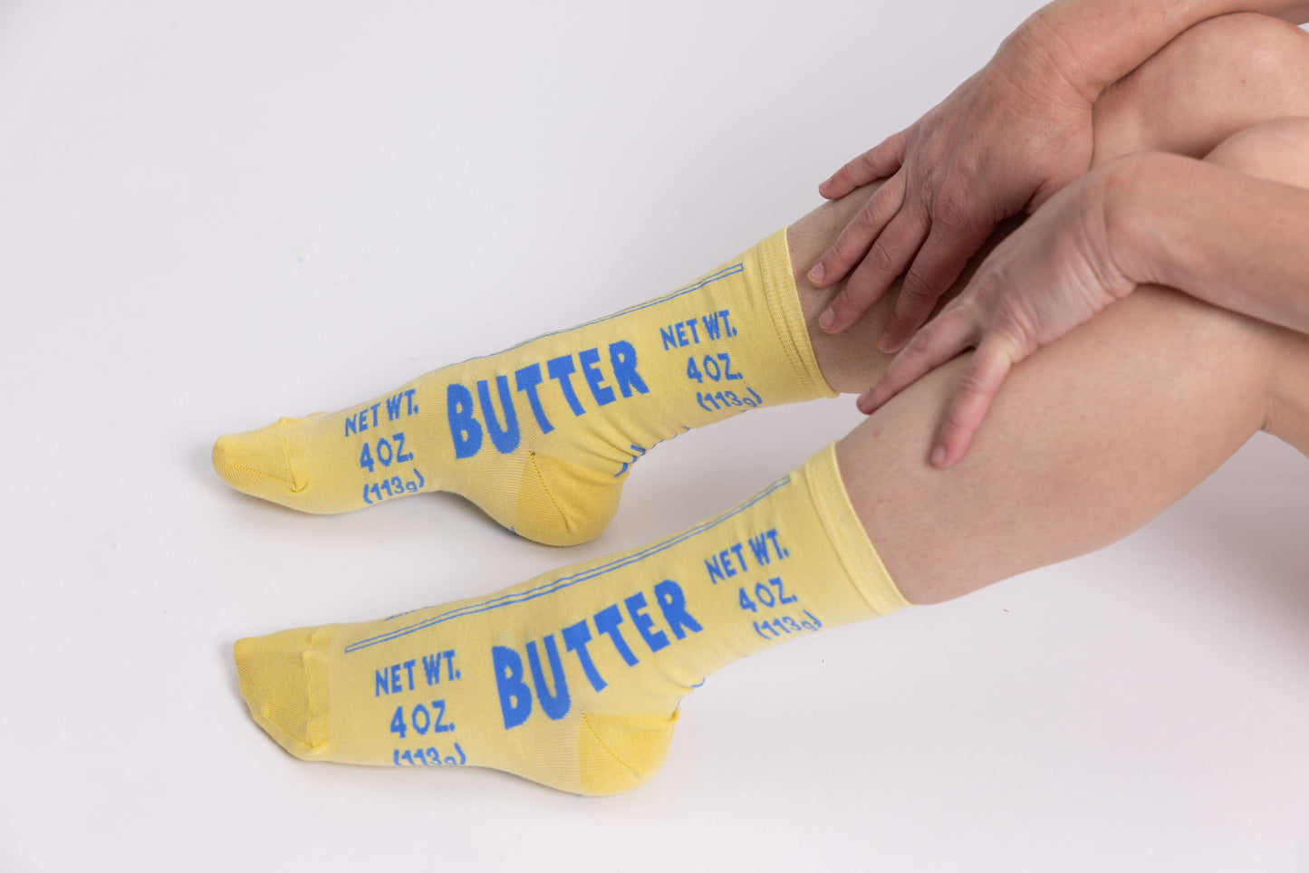 Butter Small Crew Socks