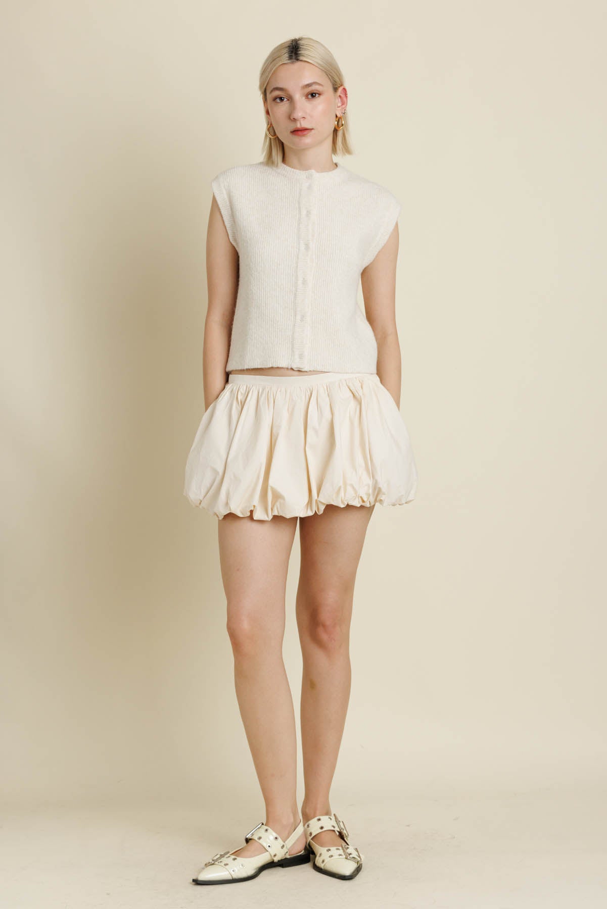 Mika Ribbed Knit Vest