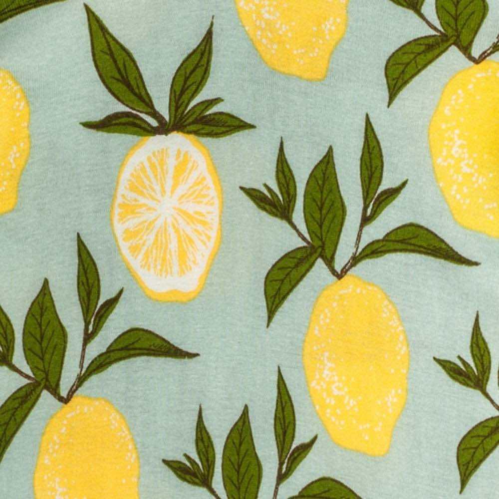 Organic Cotton Knotted Beanie Hat- Lemon