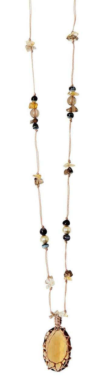 Heart of Stone Long Necklace