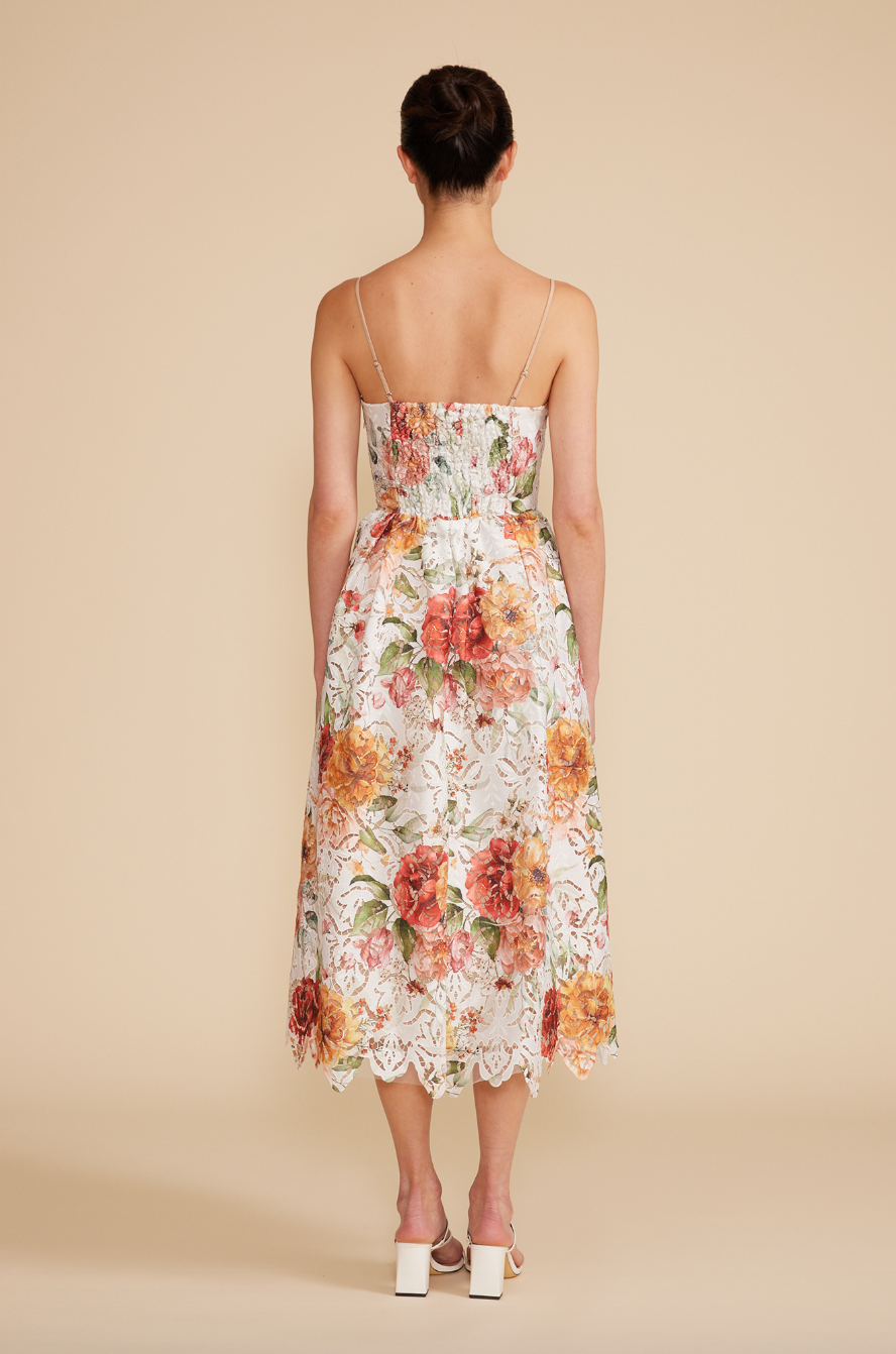 Mona Floral Lace Dress
