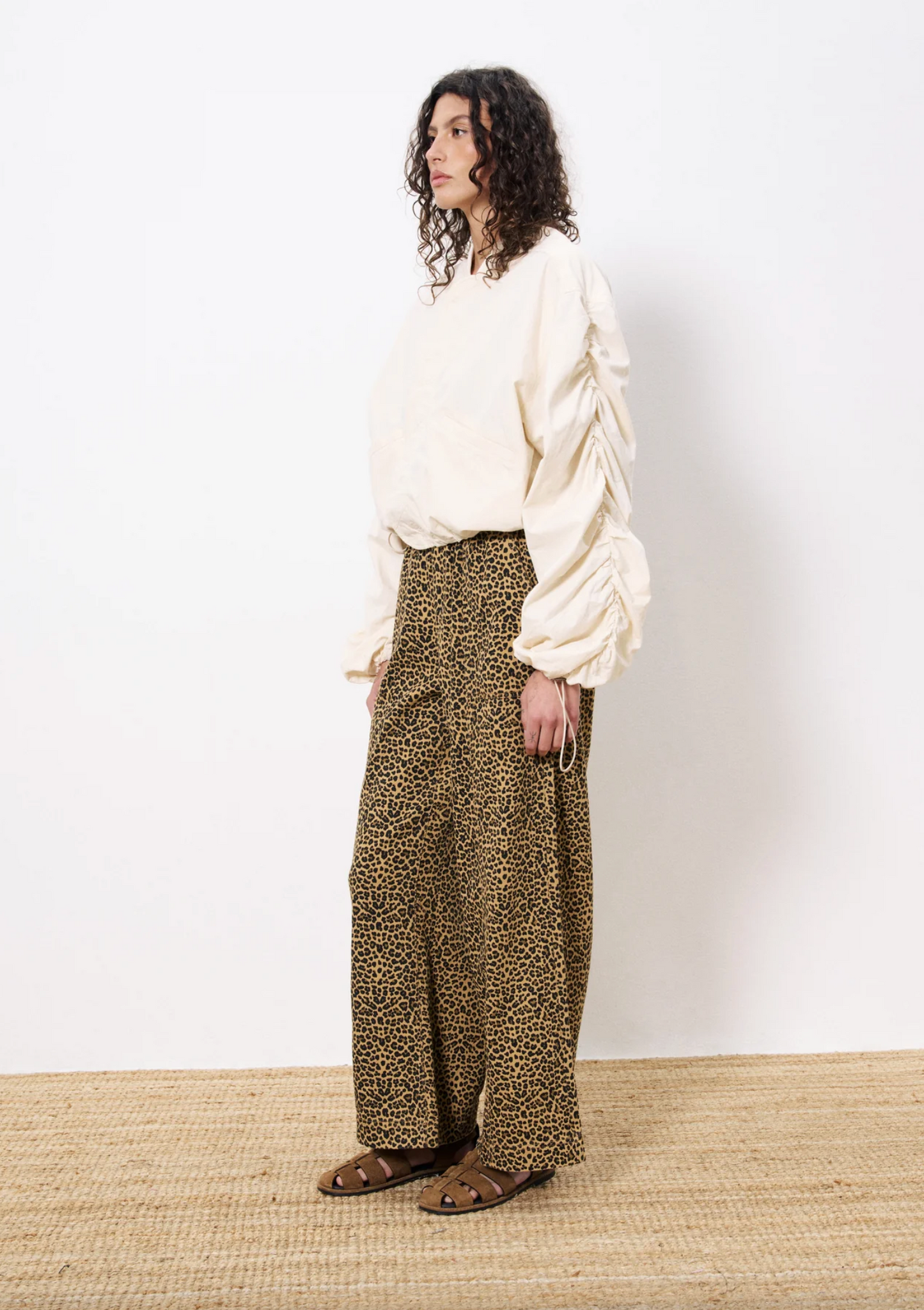 Cherin Leopard Trousers