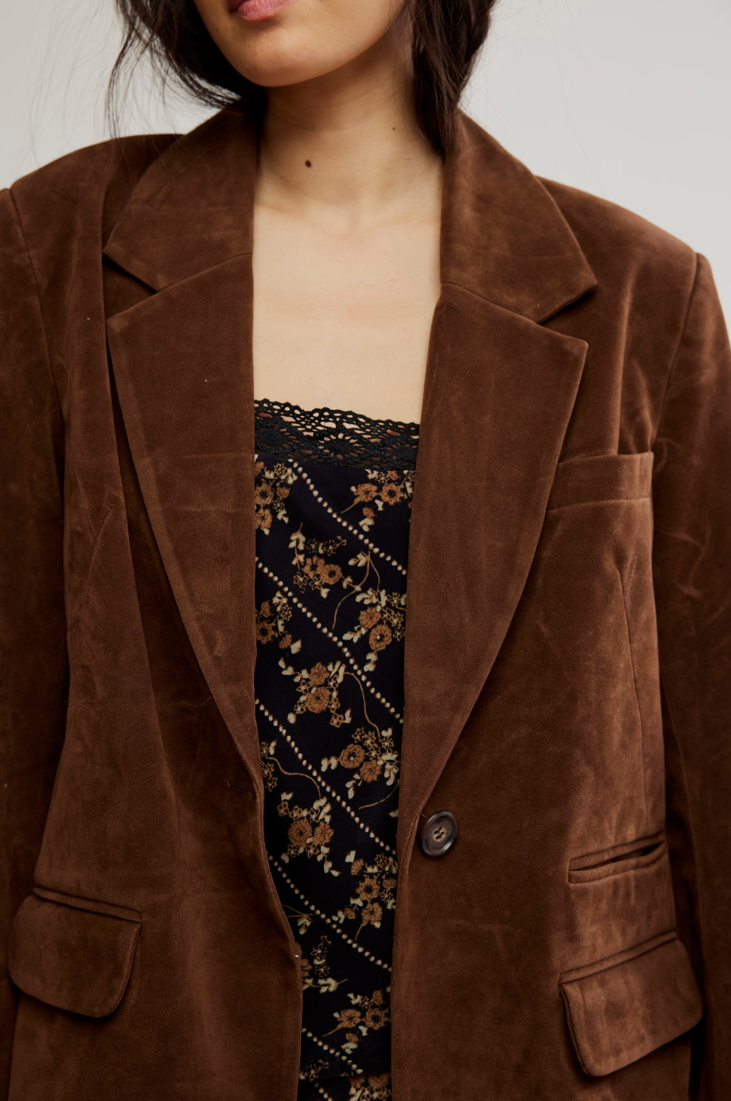 Paper Cut Vegan Blazer