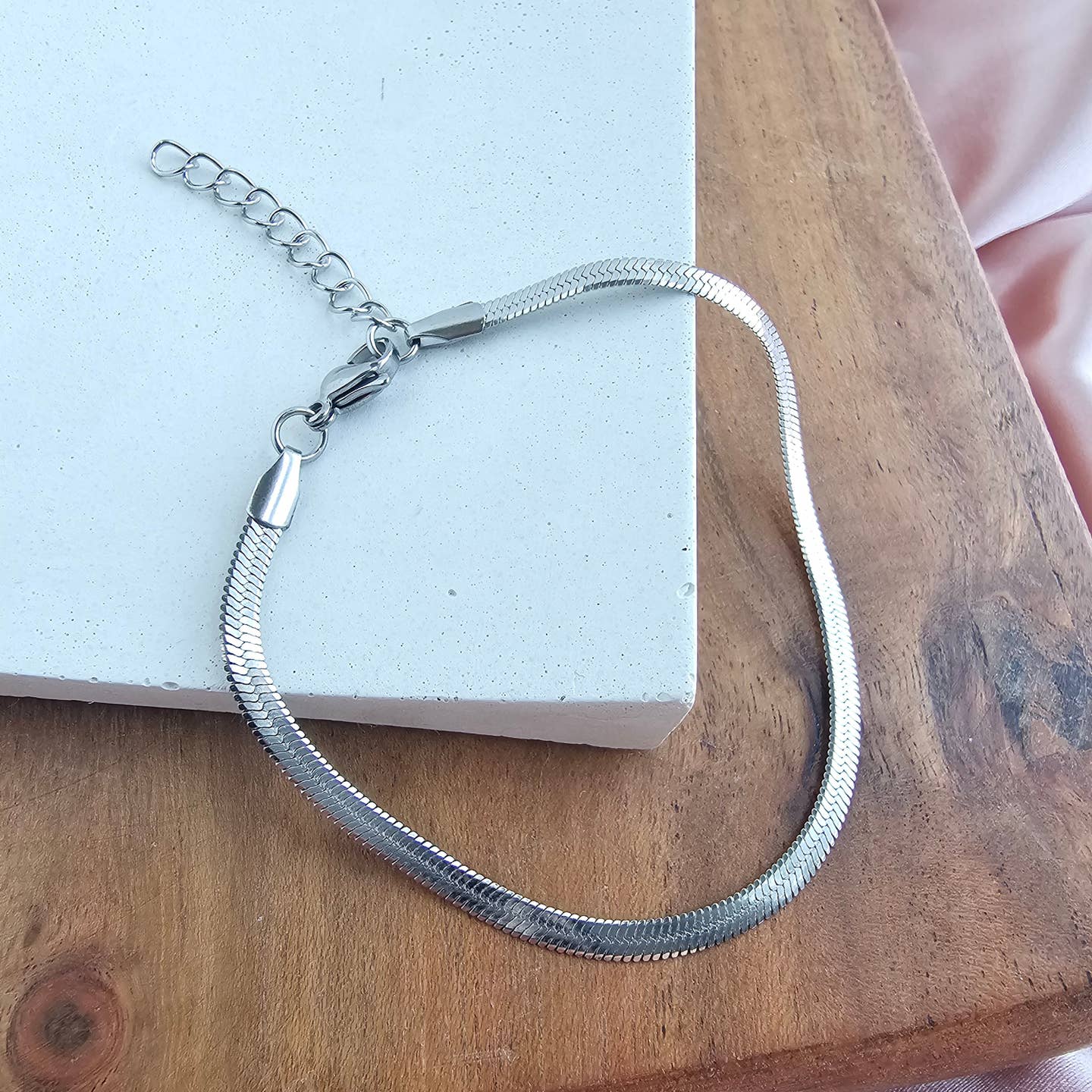 Luxe Herringbone Bracelet