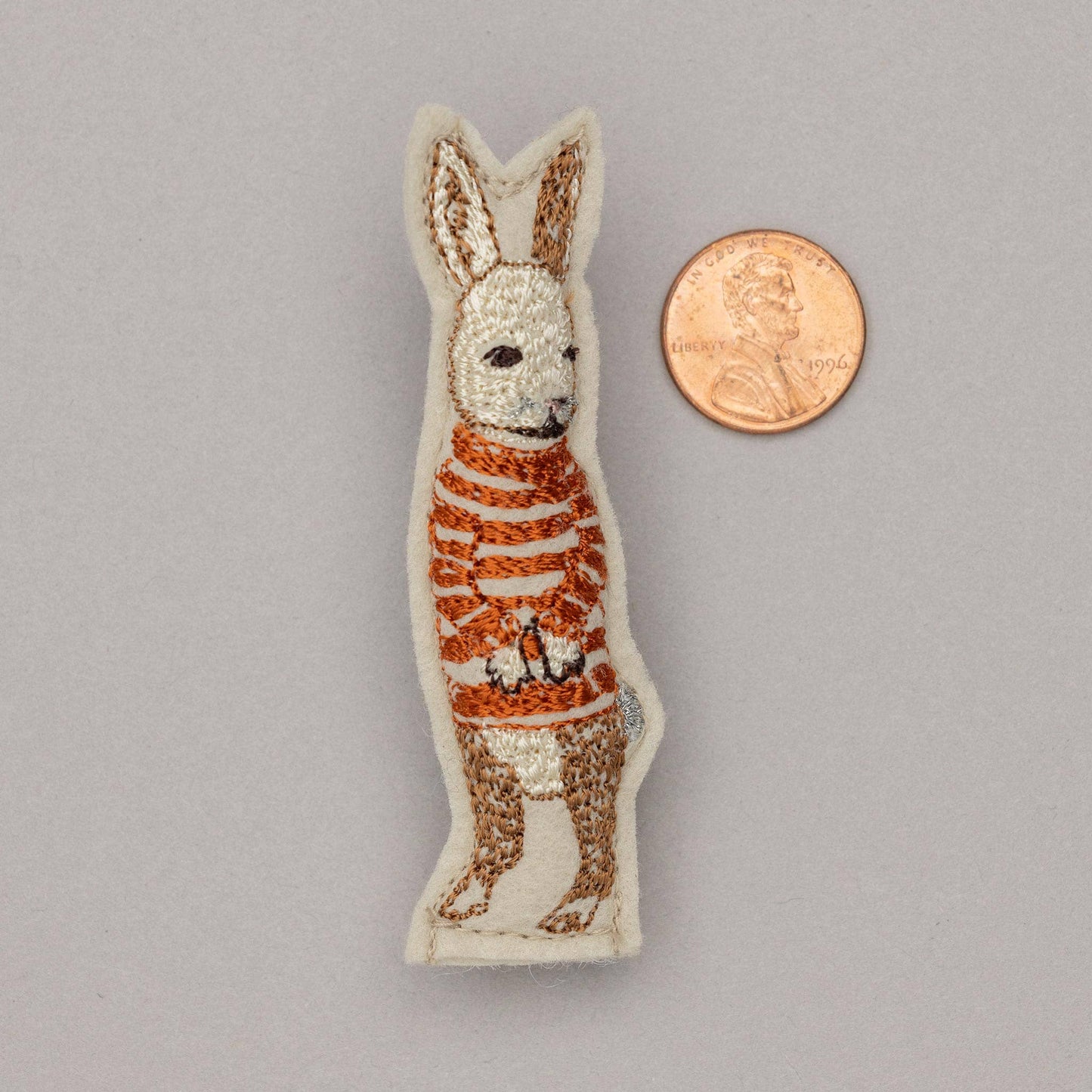 Bunny in Sweater Pin