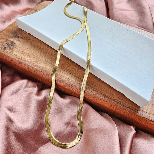 Luxe Herringbone Chain- 20"