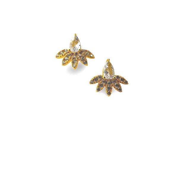 Dainty Floral Stud Earring