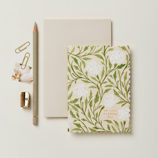 Flora Wedding Card