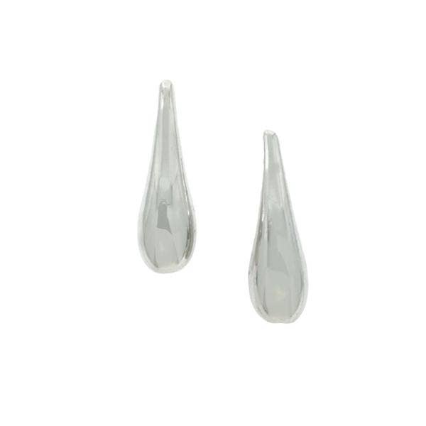 Long Teardrop Post Earring