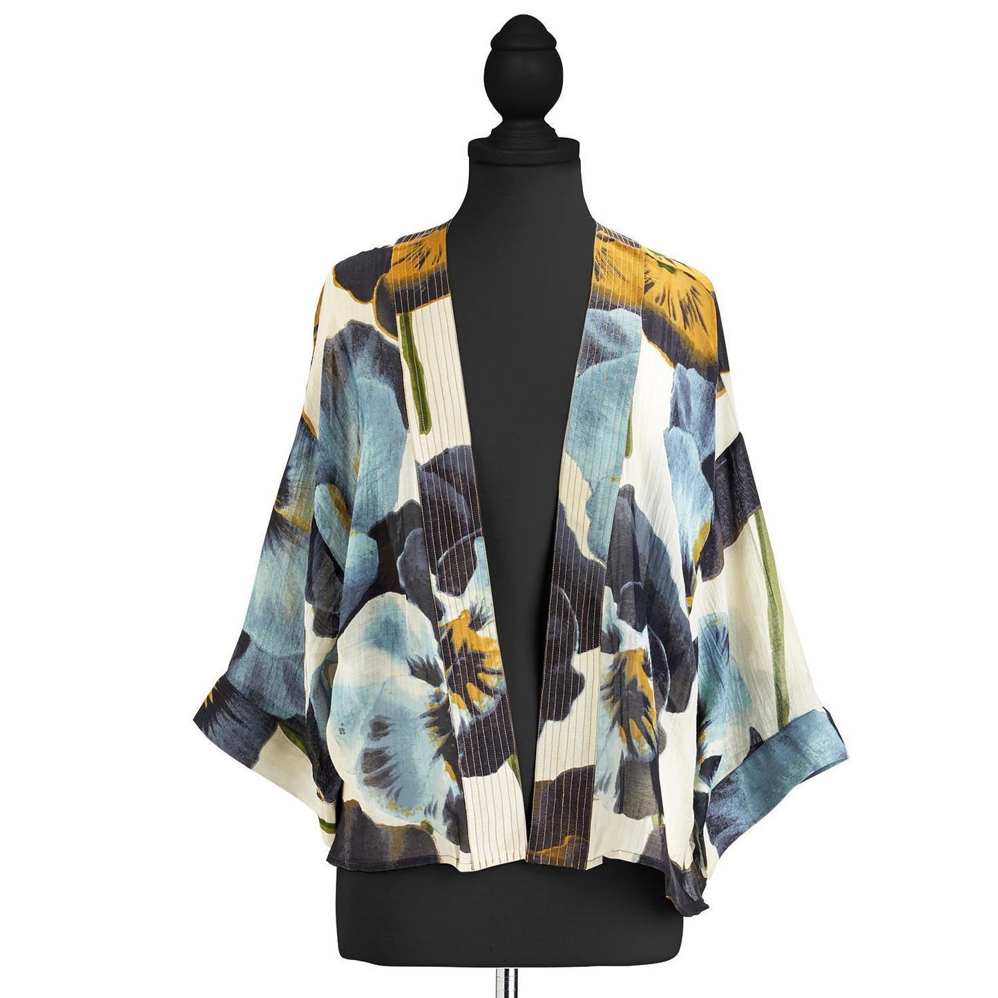 Oiseau Short Kimono One Size