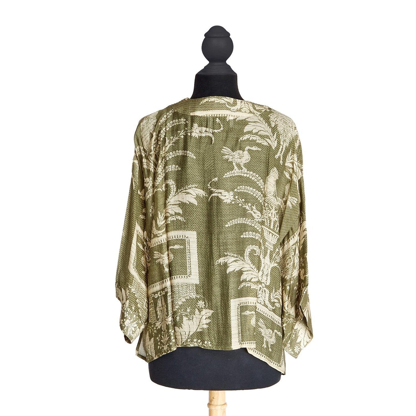 Oiseau Short Kimono One Size