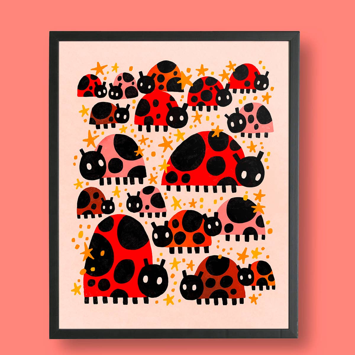 Ladybugs Art Print