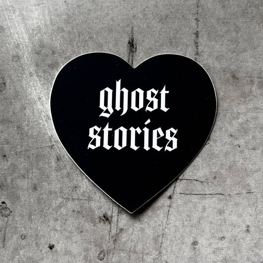 Ghost Stories Heart Sticker