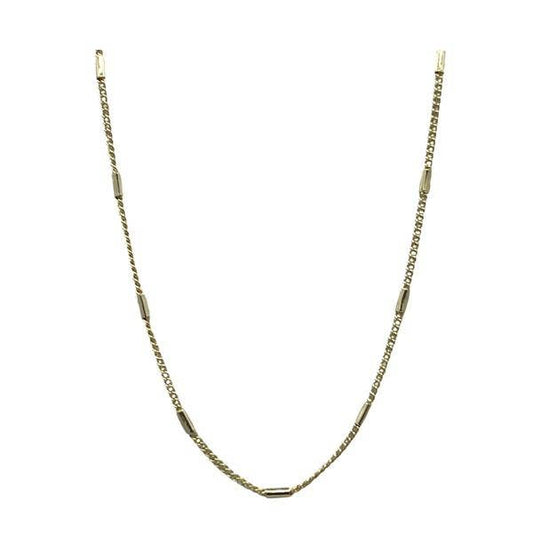 Bar Chain Chocker Necklace