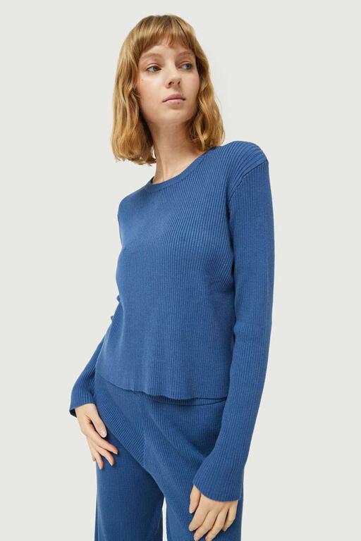 Josseline Pullover Ribbed Sweater