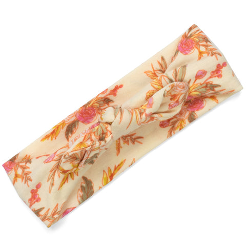 Organic Cotton Headband - Vintage Floral