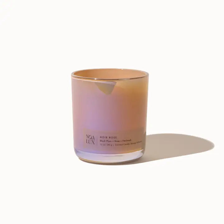 Noir Rose- Black Plum & Rose Wood Wick Candle