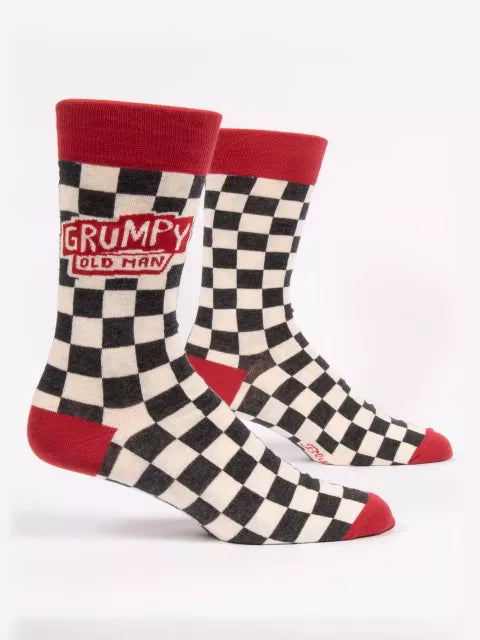 Grumpy Old Man Men's Crew Socks