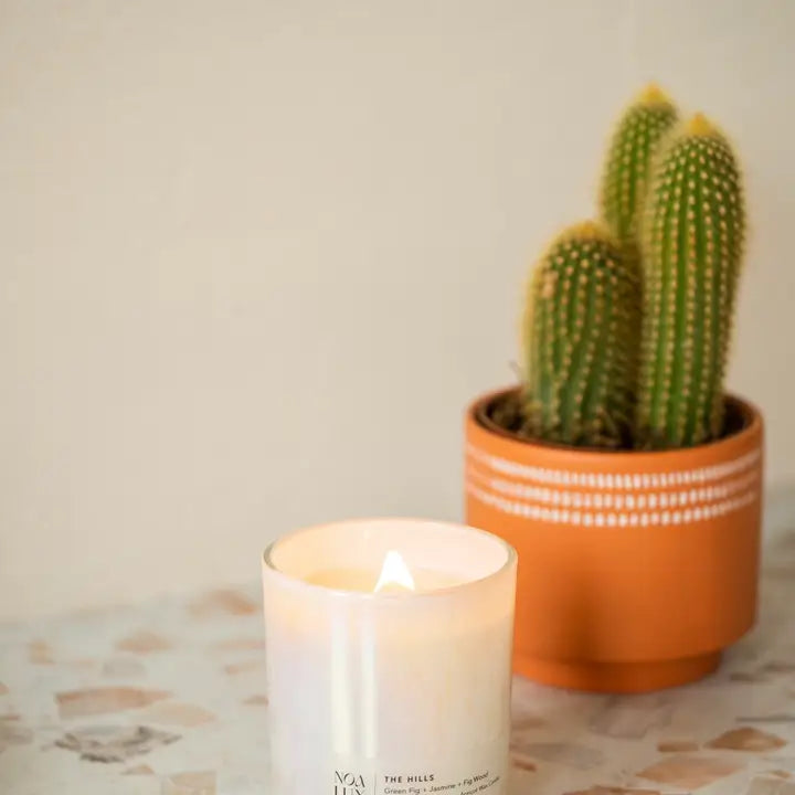 The Hills- Jasmine & Fig Wood Wick Candle