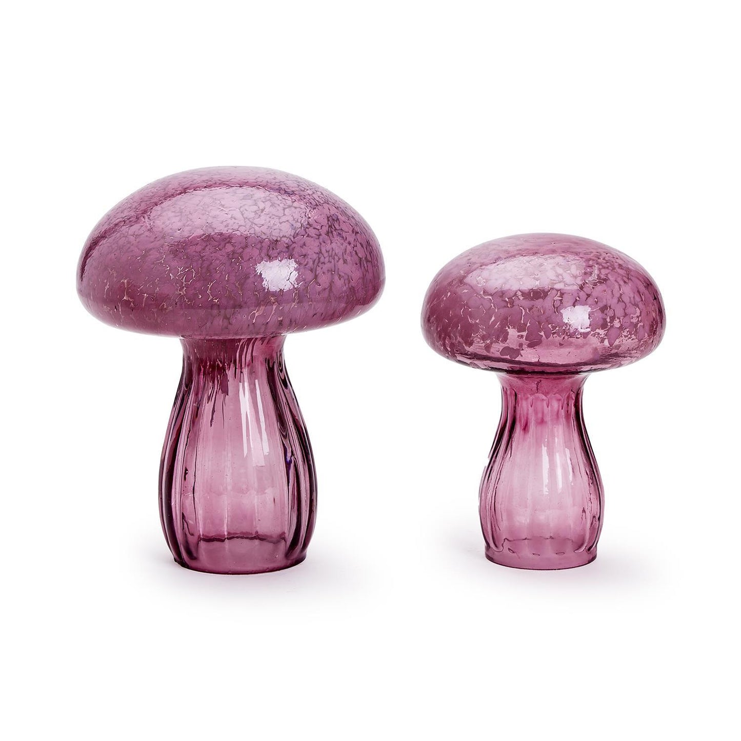 Hand-Crafted Glass Mushroom