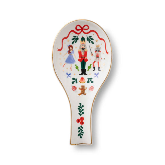 Nutcracker Porcelain Spoon Rest