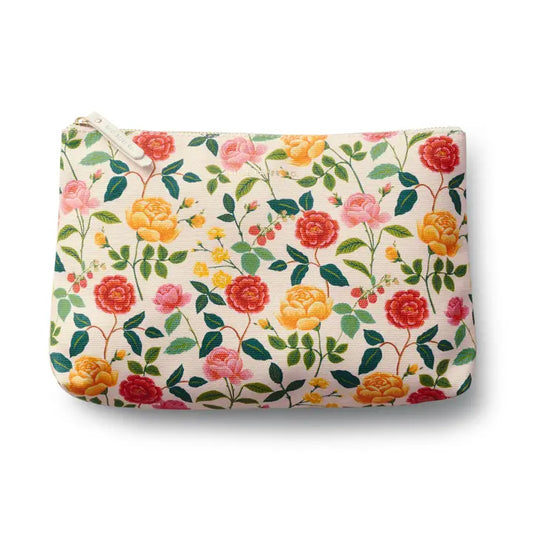 FREE with $50+ Rifle Paper Co. Purchase: Roses Mini Zipper Pouch
