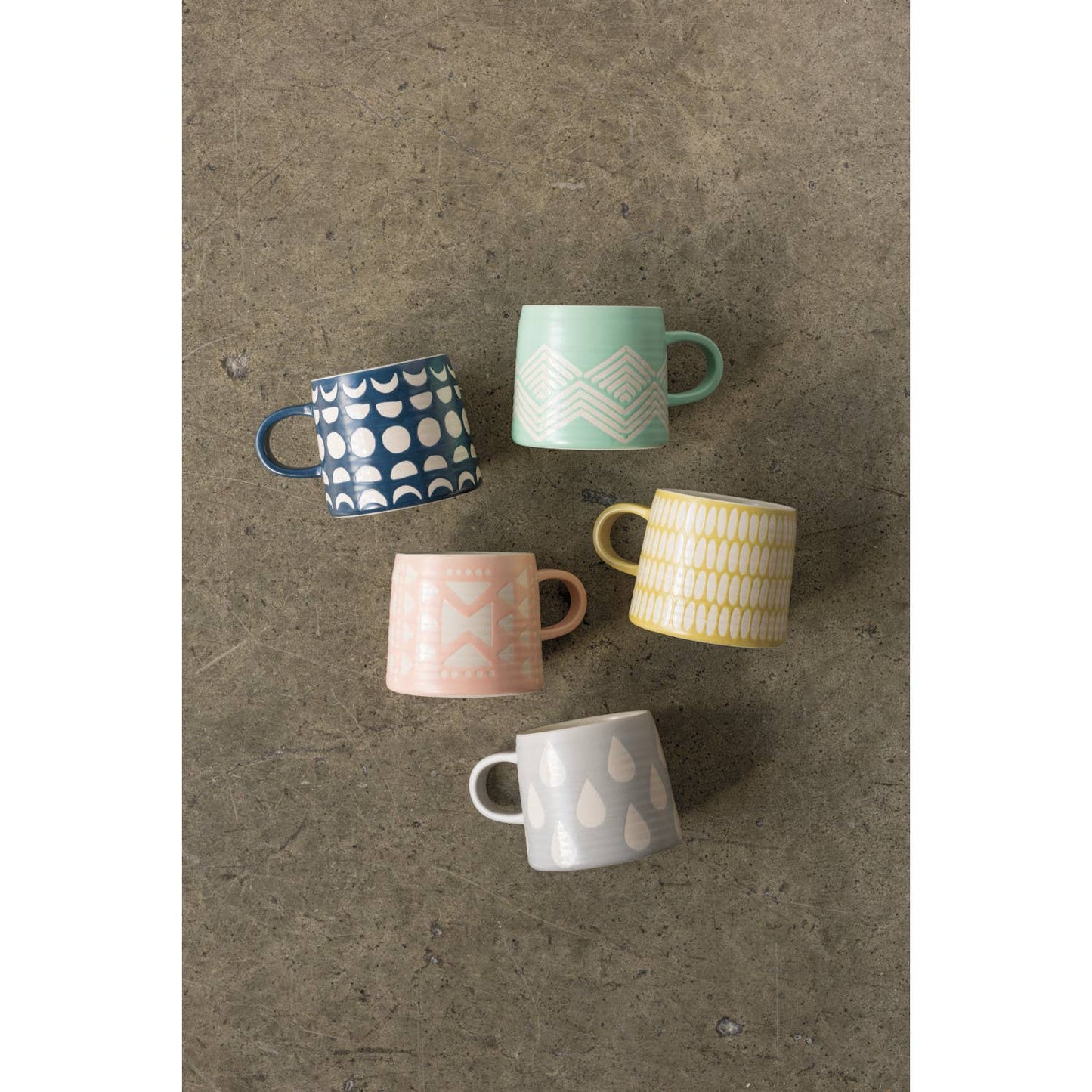 Ink Imprint Stoneware Mug