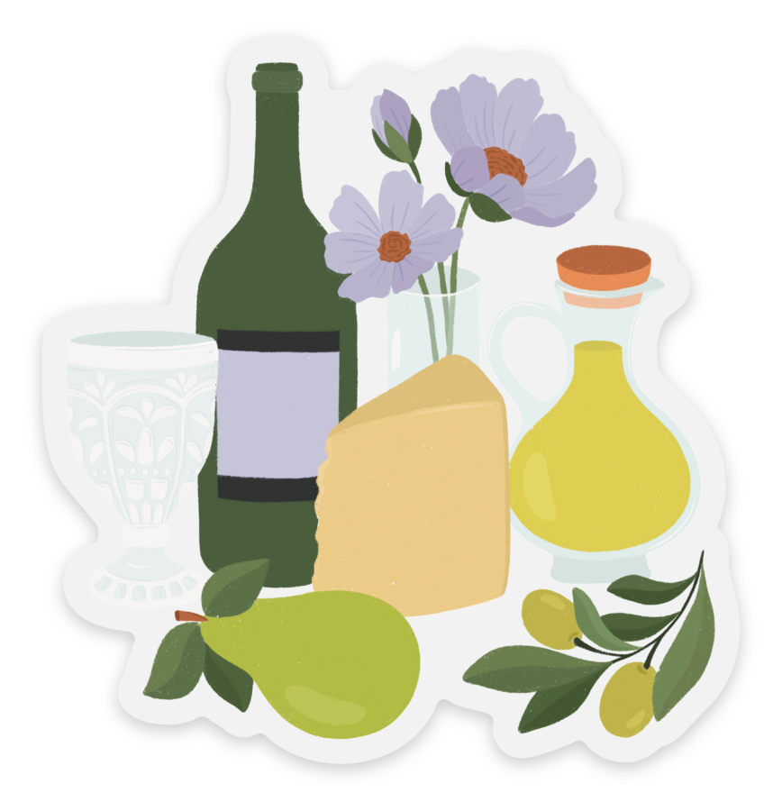 Clear Apéritif Sticker