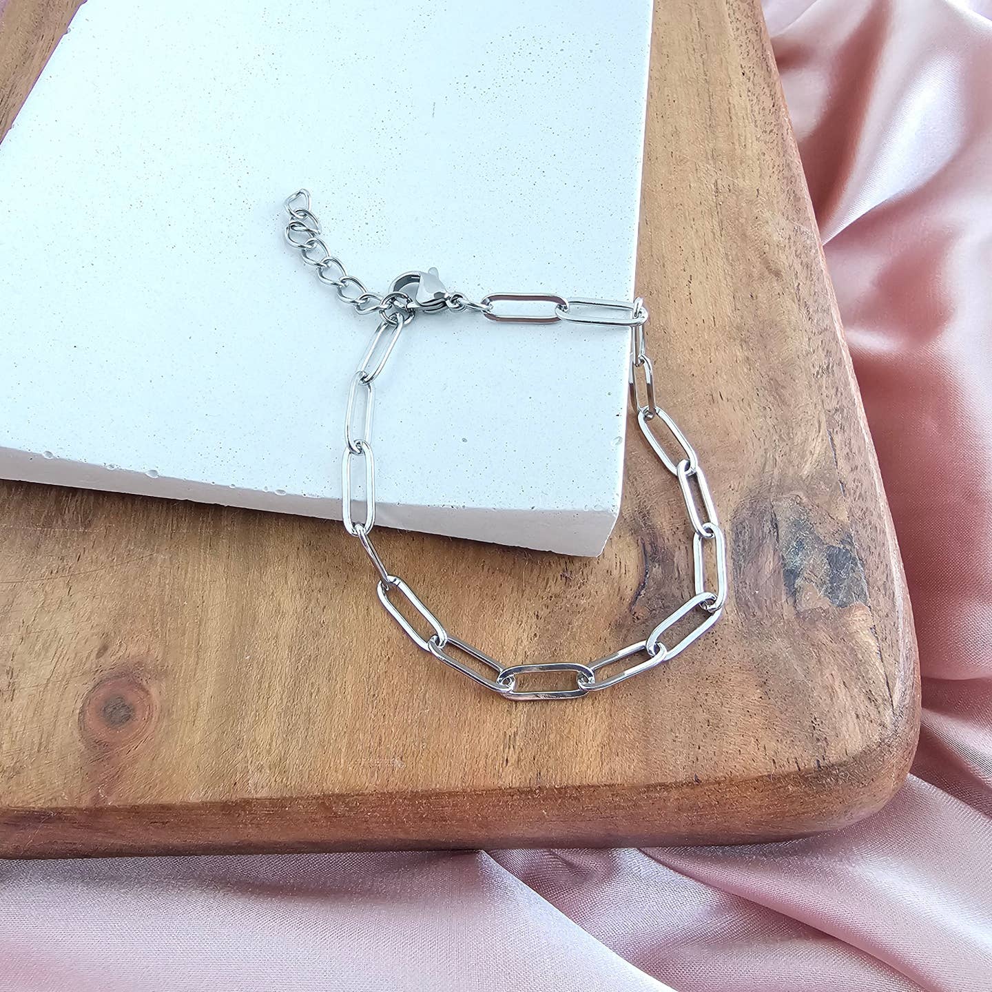 Luxe Paper Clip Bracelet