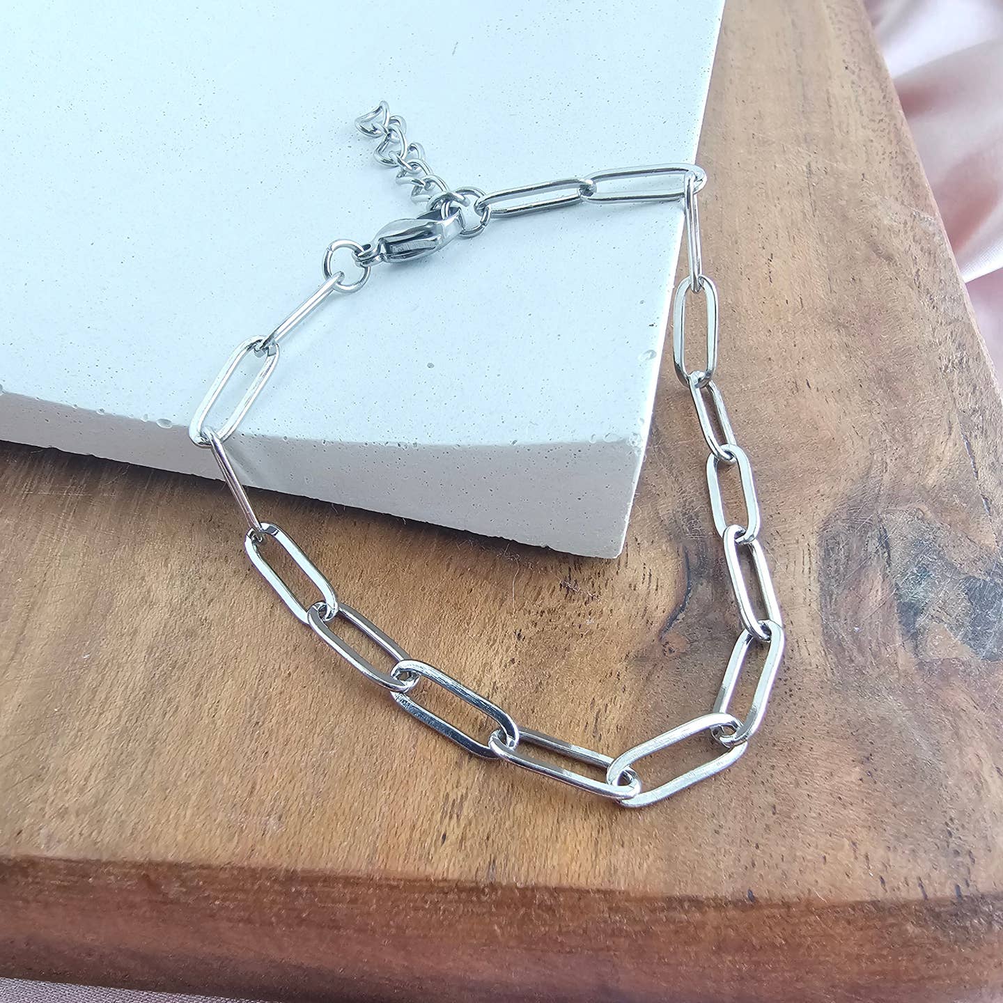 Luxe Paper Clip Bracelet