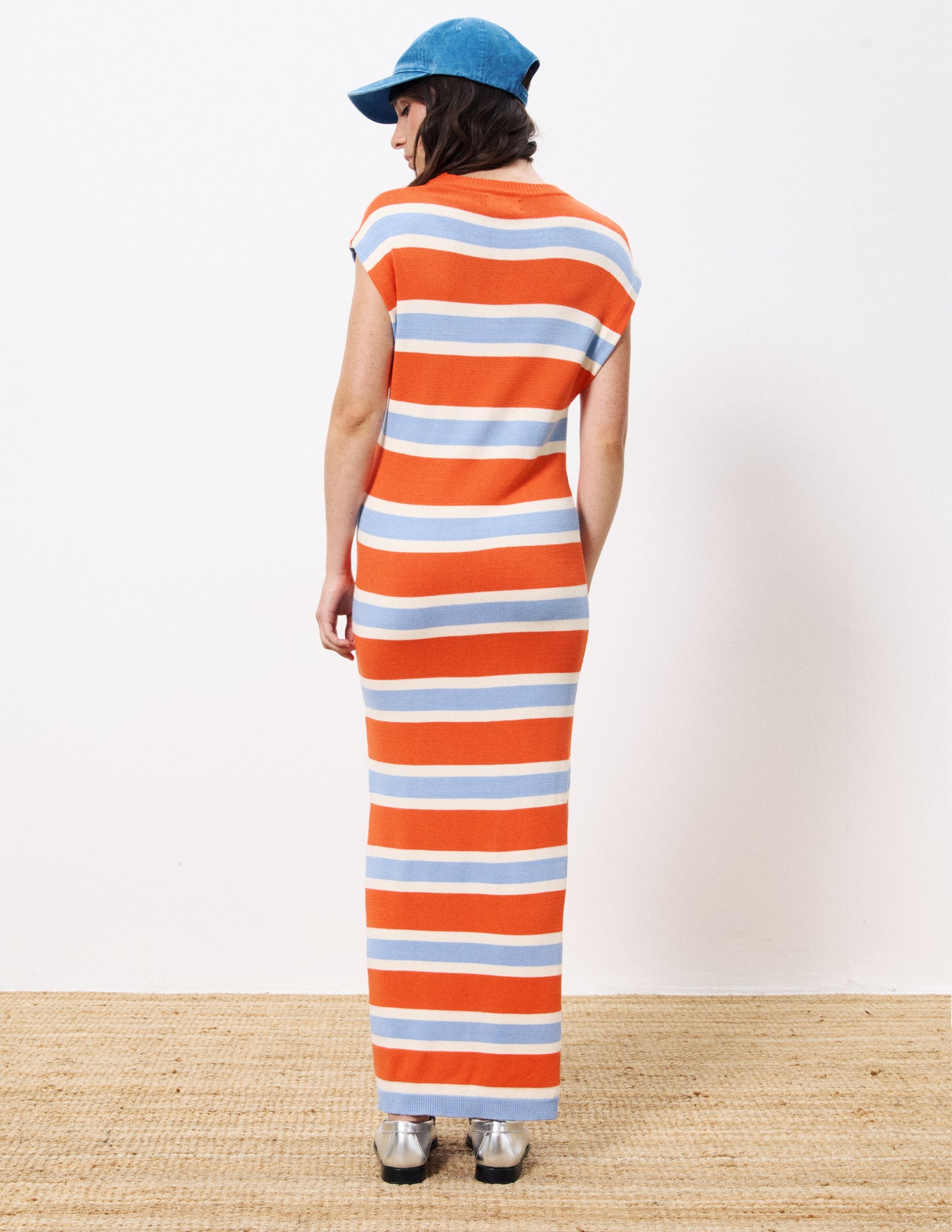 Alette Striped Knit Maxi Dress