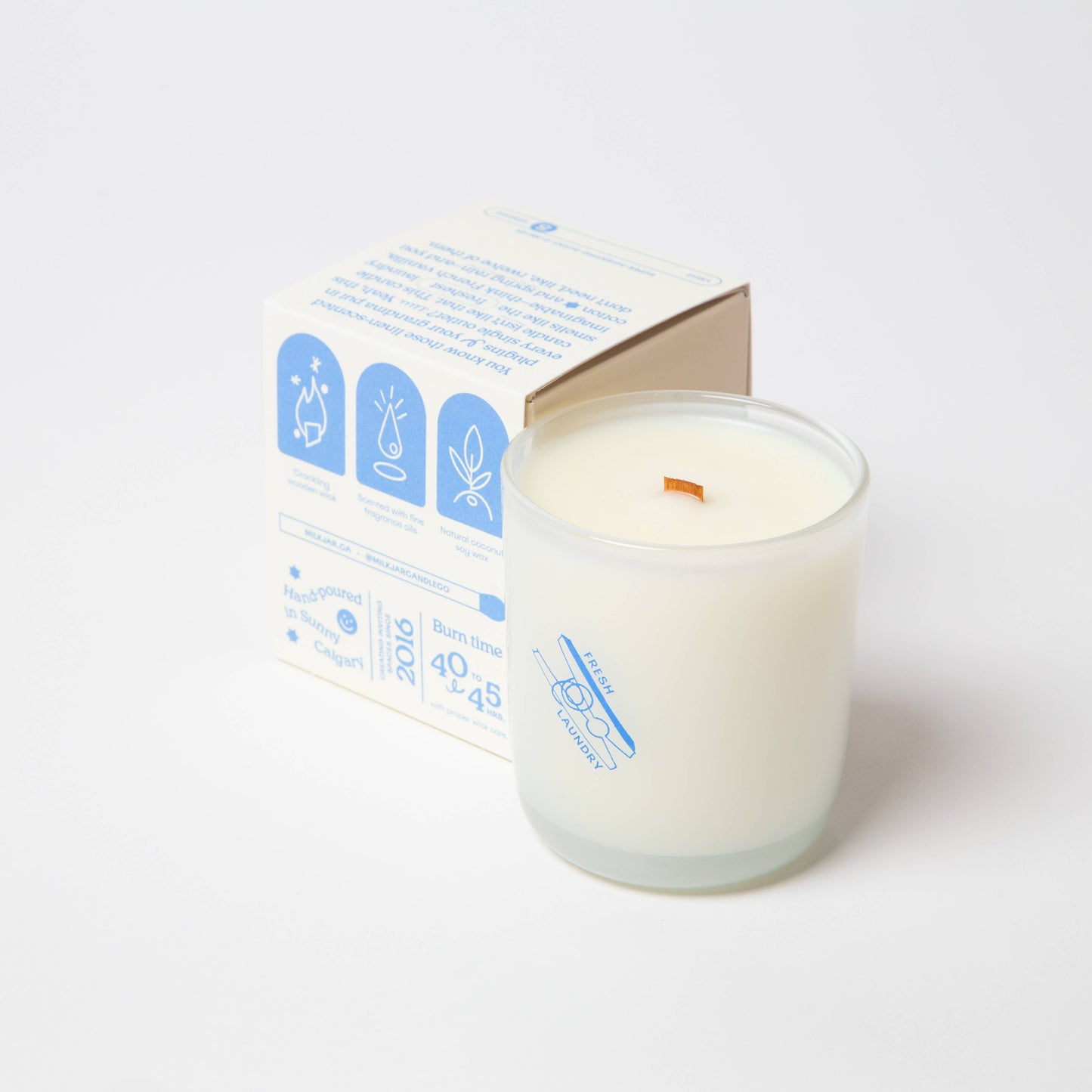 Fresh Laundry Coconut Soy 8oz Candle