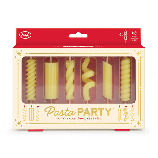 Pasta Party Noodle Candles Set