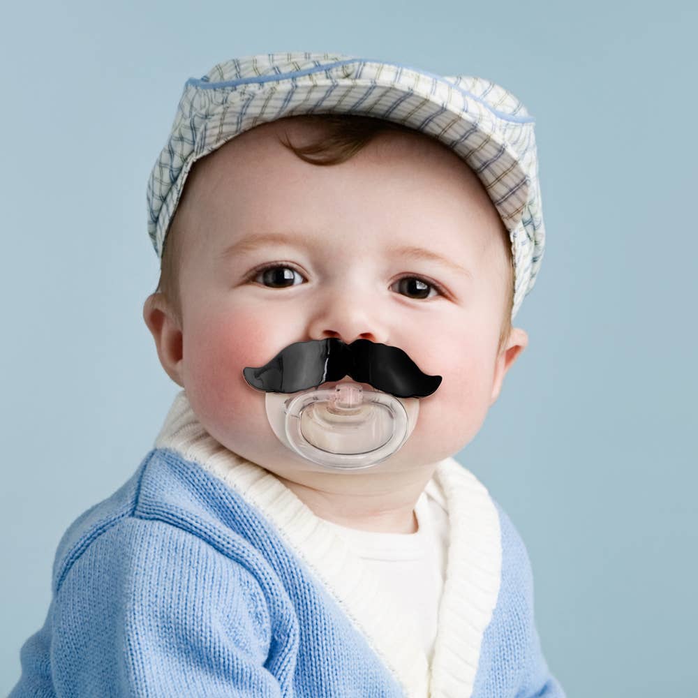 Chill Baby Pacifier - Mustache