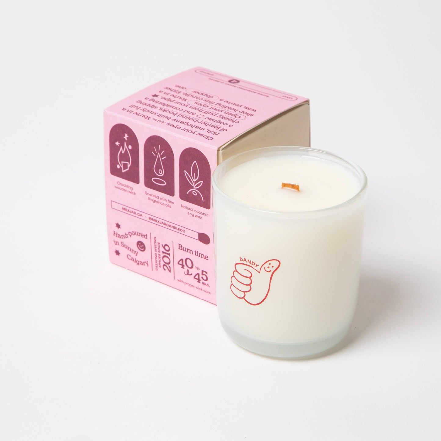 Dandy Coconut Soy 8oz Candle