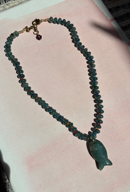 Fish Charm Necklace