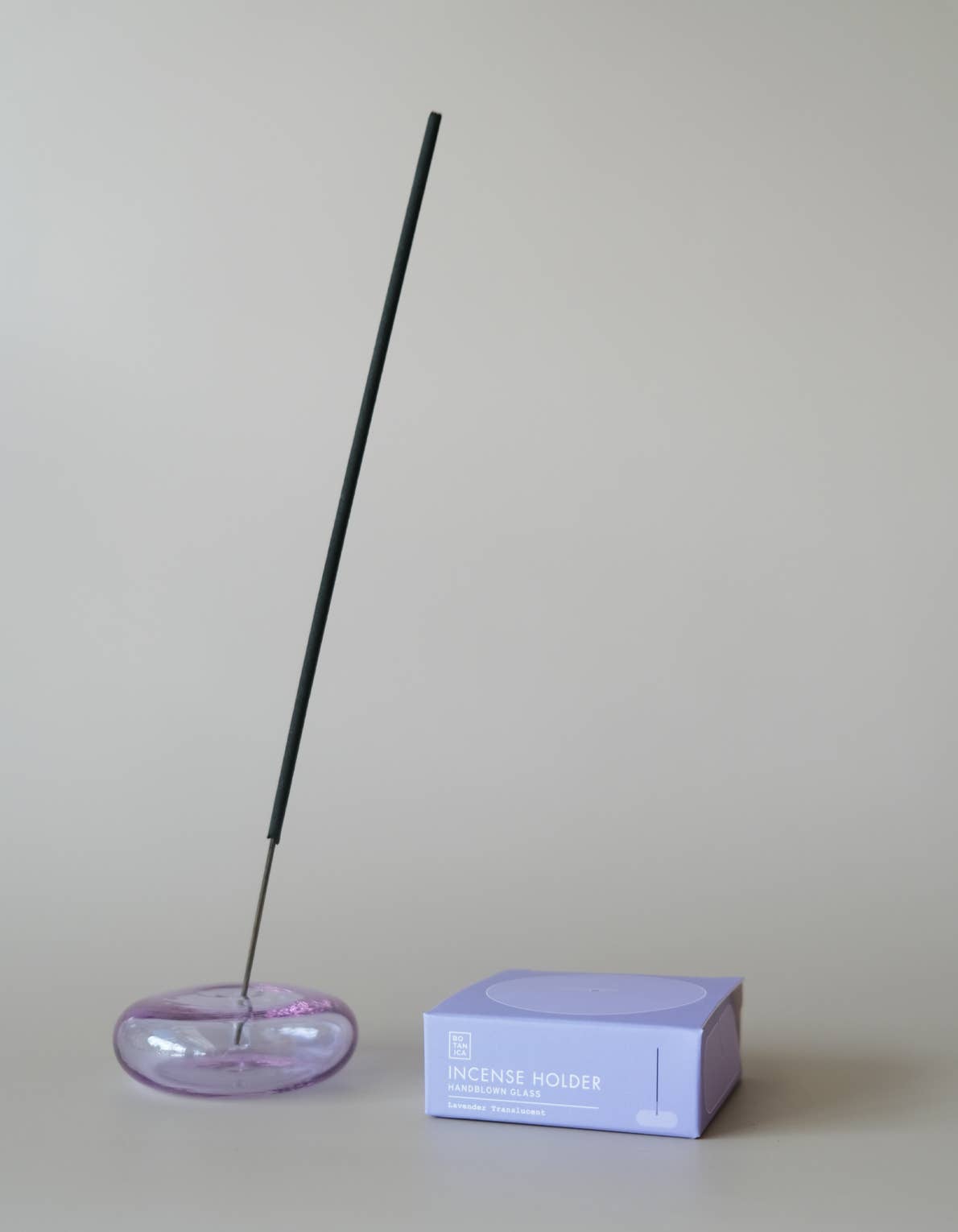 Bubble Glass Incense Holder