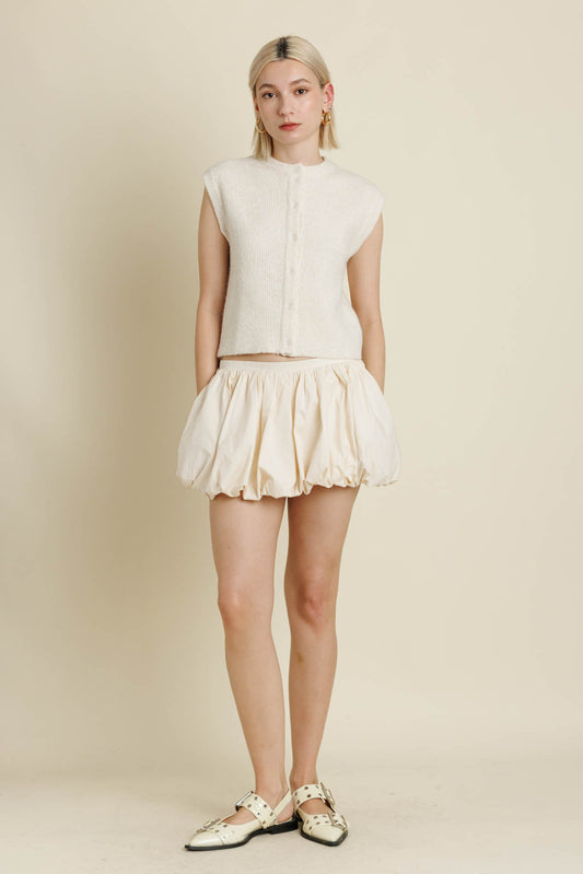 Mika Ribbed Knit Vest