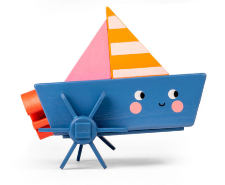 Wind Up Boat