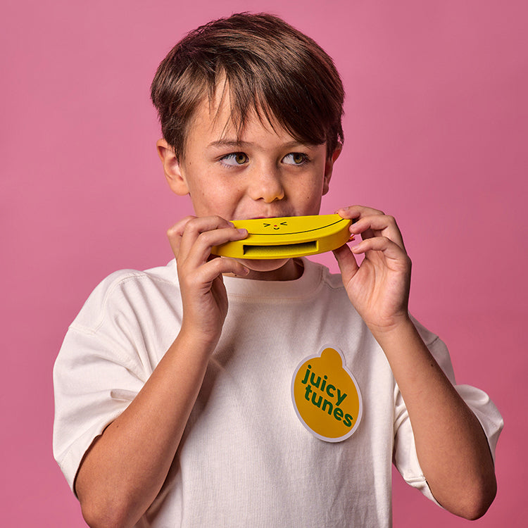 Fruit-Shaped Wooden Harmonica