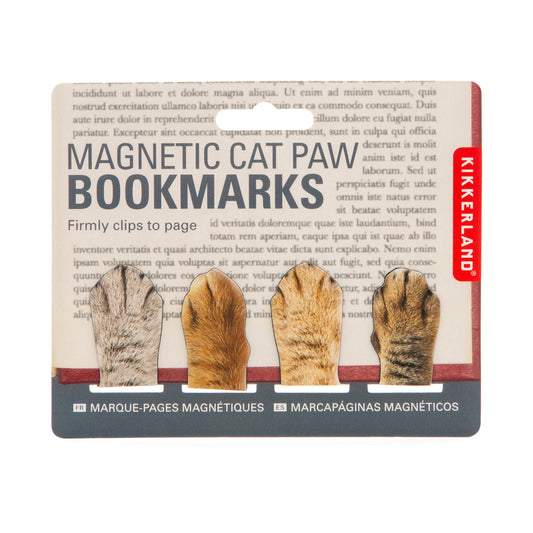 Magnetic Cat Paw Bookmark