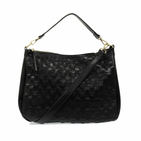 Kali Woven Slouchy Hobo Bag